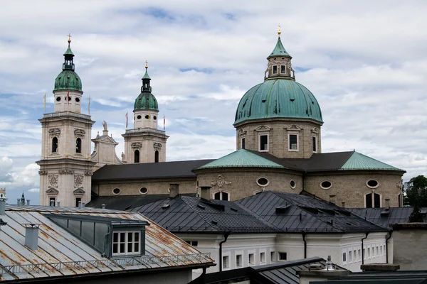 Città di Salisburgo in Germania, Europa . — Foto Stock