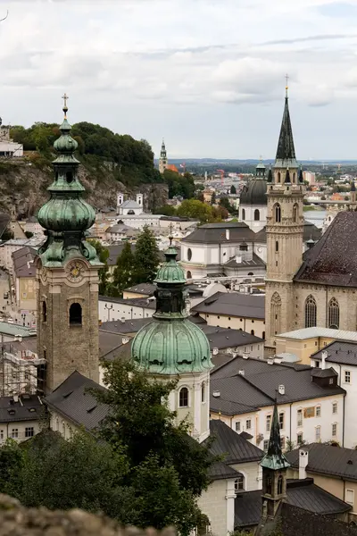 Ciudad de Salzburgo en Alemania, Europa . — Foto de Stock