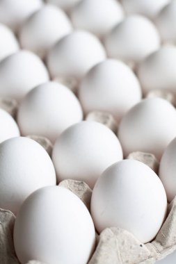 White eggs on a White eggs on a white background. Easter photo concept. Close up. View from above.white background. Easter photo concept. Close up. View from above. High quality photo