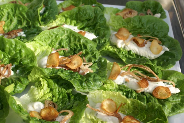 Mini Caesar Saladas — Fotografia de Stock