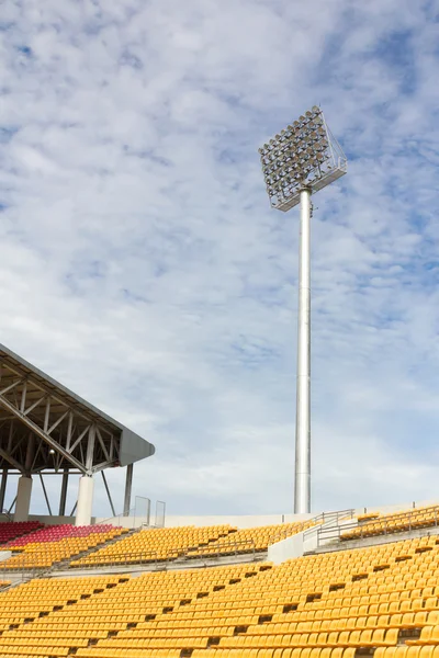 Stadion plek-licht toren — Stockfoto