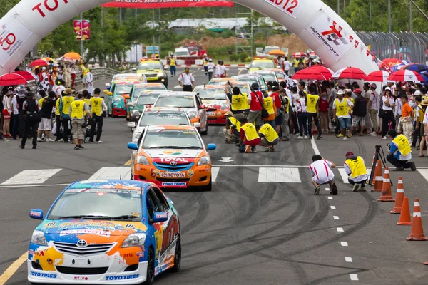 Toyota um fazer corrida 2012 — Fotografia de Stock