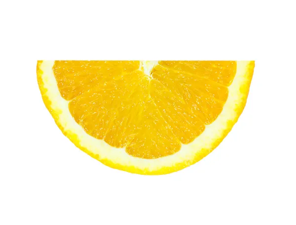 Slice of orange isolated — Stock Photo, Image