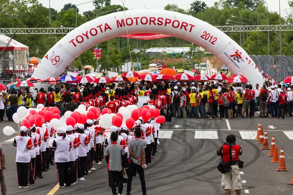 Toyota bir tane yapmak yarış 2012 — Stok fotoğraf