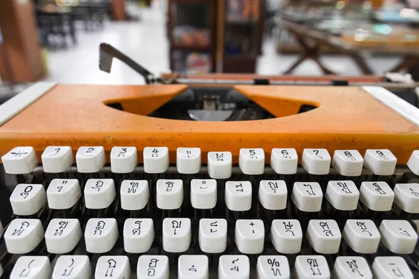 Language typewriter Thai — Stock Photo, Image