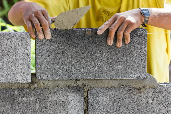 Bricklayer — Stock Photo, Image