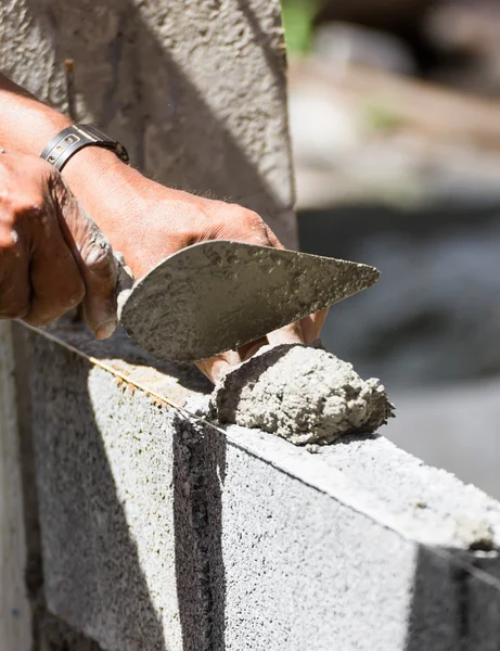 Bricklayer — Stock Photo, Image