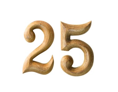 ahşap sayısal 25