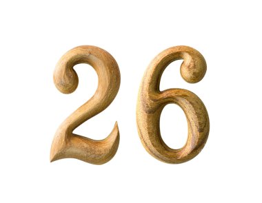 ahşap sayısal 26