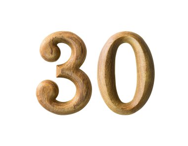 ahşap sayısal 30