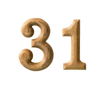 ahşap sayısal 31
