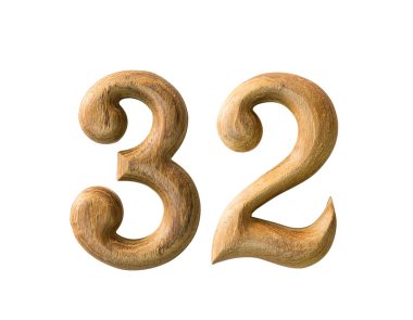 ahşap sayısal 32