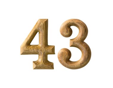 ahşap sayısal 43
