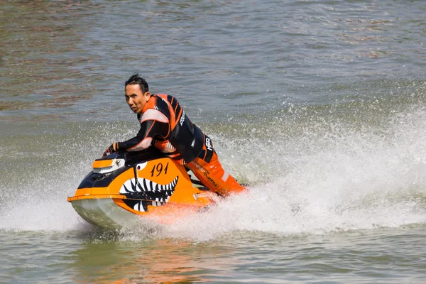 Mostrar Freestyle la acción acrobacia Jet Ski —  Fotos de Stock