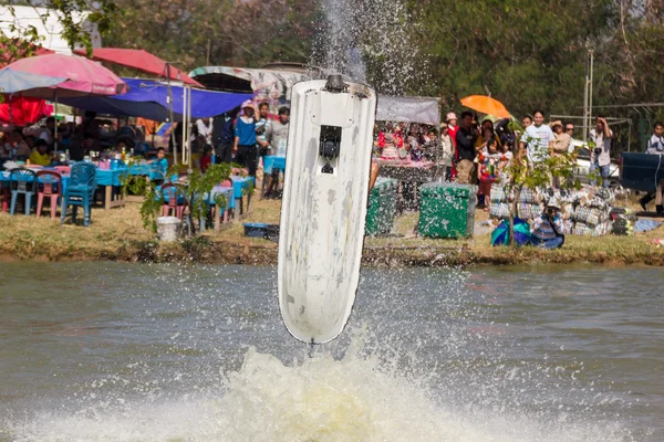 Freestyle the Jet Ski stunt action — Stock Photo, Image