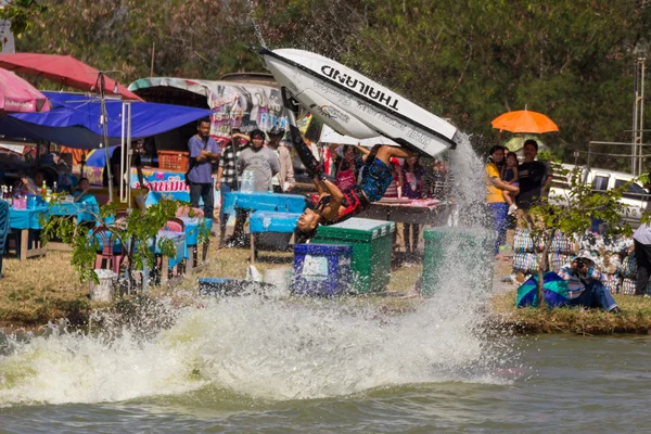 Gaya bebas aksi aksi Jet Ski — Stok Foto