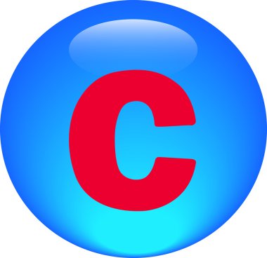 alfabe simgesi simgesi harf c