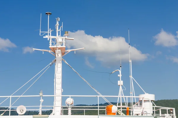 Antenna per navi — Foto Stock