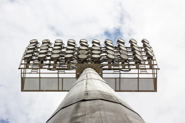 Stadion plek-licht toren — Stockfoto
