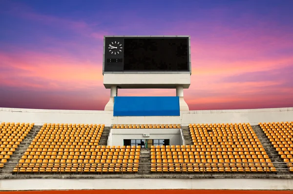 Çetele ile stadyum — Stok fotoğraf