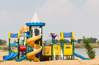Modern çocuk oyun alanı