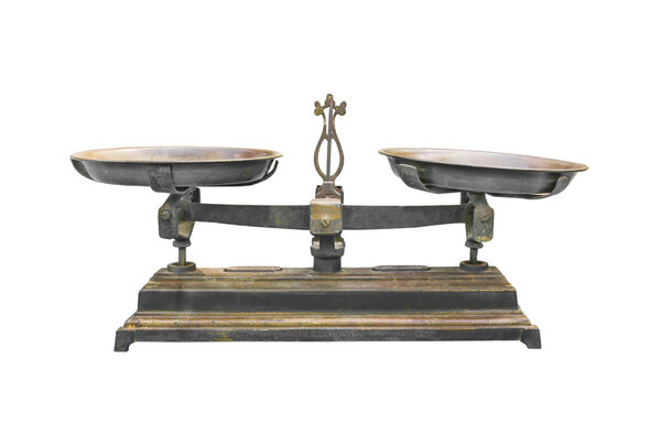 Antique iron scale