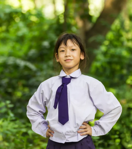 Ασιατικό κορίτσι φοιτητής — Φωτογραφία Αρχείου