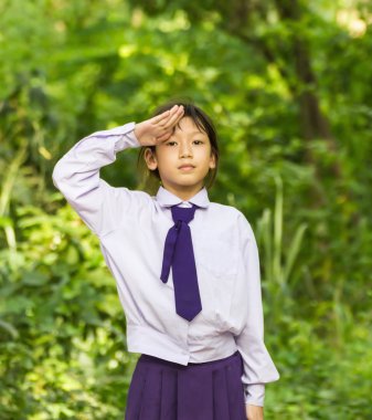 Asyalı kız öğrenci