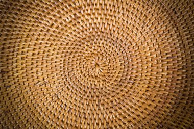 Örgü desenli rattan arkaplanı