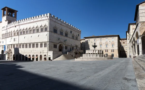 IV Kasım kare, perugia şehri — Stok fotoğraf