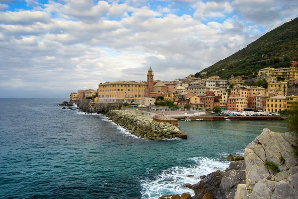 Haven van genova nervi — Stockfoto