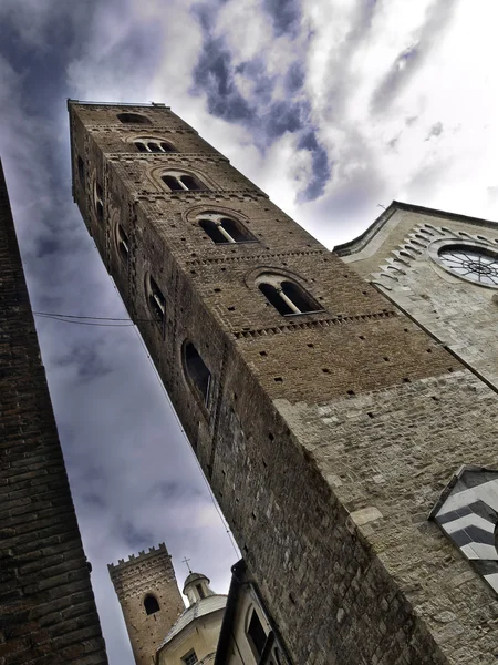 Catedral de San Miguel Arcángel en Albenga —  Fotos de Stock