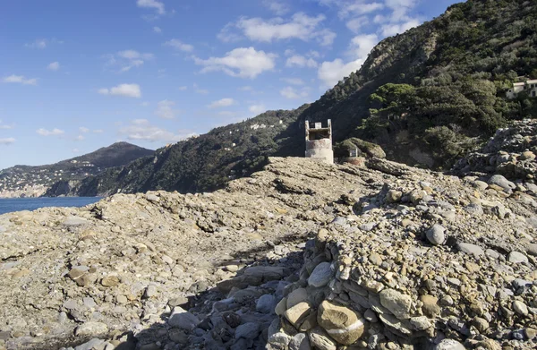 Punta Chiappa en Portofino — Foto de Stock