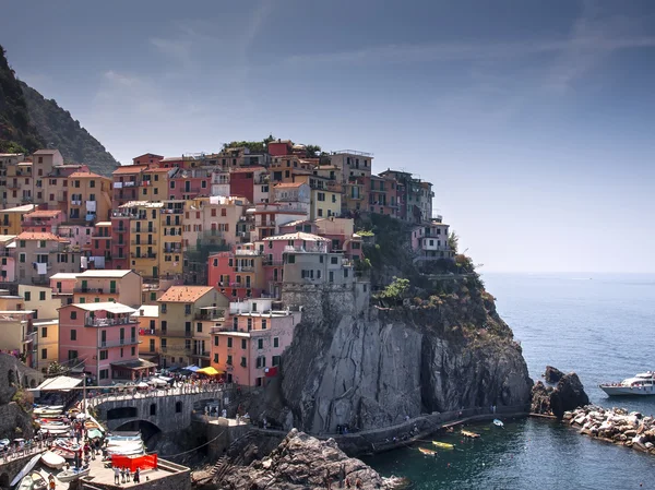 Manarola, starobylé vesnice riviera di levante — Stock fotografie