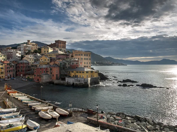 Villaggio di Boccadasse Genova — Foto Stock