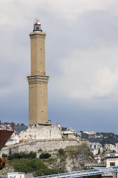 Der Leuchtturm von Genua — Stockfoto