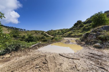 kaya izi yakınındaki guadagnolo, İtalya