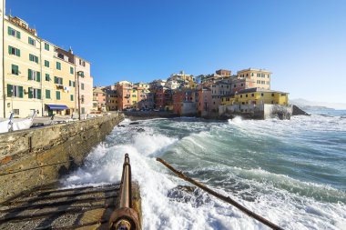 boccadasse, küçük bir köy Cenova