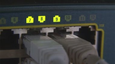 ışık yanıp sönen ile yığını