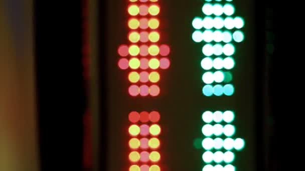 Lumière de flèche escalator - coupe de l'éditeur 