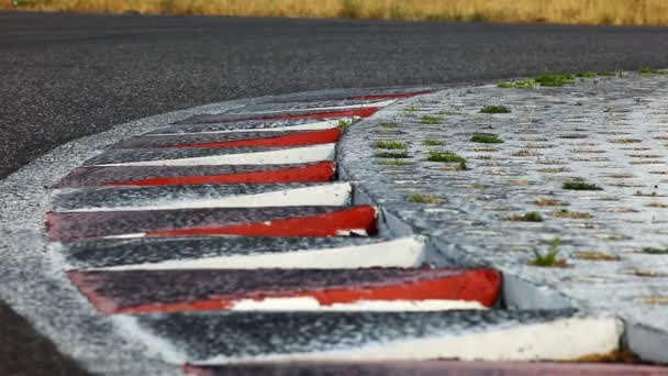 Foco na volta corrida — Vídeo de Stock