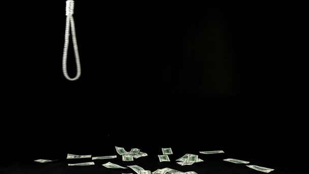 Borç - Slipknot dolar yere düşer. — Stok video