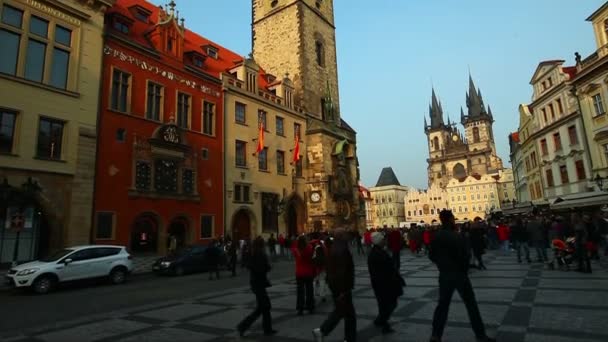 Praga arquitectura — Vídeo de stock