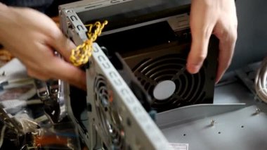 Install montaj bilgisayar - güç kaynağı ünitesi