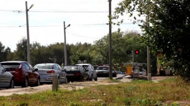 Demiryolu geçidi araçları