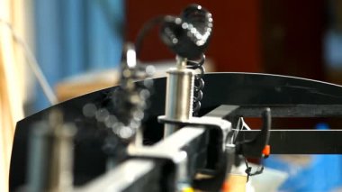 satır tel üzerinde otomatik matkaplar - odak Değiştir