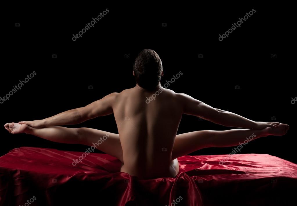 nero coppia avendo sesso in lettoretro porta azione porno