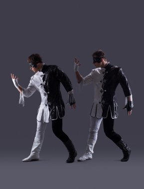 gizemli adamlar karnaval kostümleri