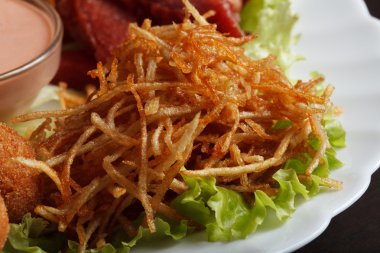 tuzlu yağ marşlar, görüntü yakın çekim