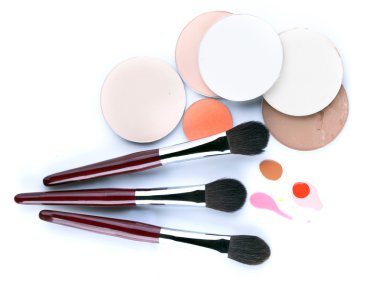 allık uygulamak için profesyonel fırça set